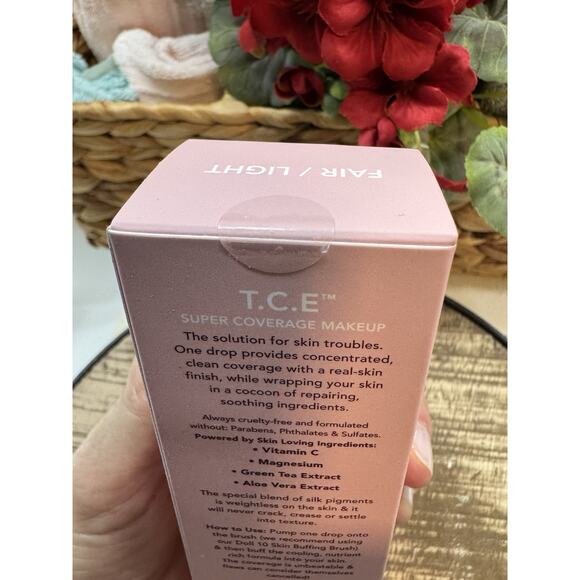 Doll 10 T.C.E Super Coverage Makeup Fair Light 2 Fl Oz NEW - Picture 7 of 8